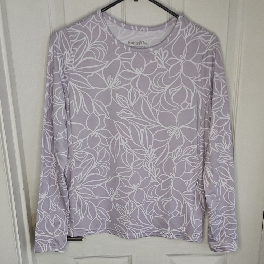 Hang Ten Solara UPF 50 Long Sleeve Tee NWOT